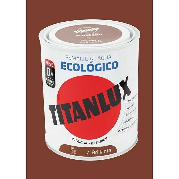 Titanlux Esmalte de color Eco (Ocre, 750 ml, Brillante)