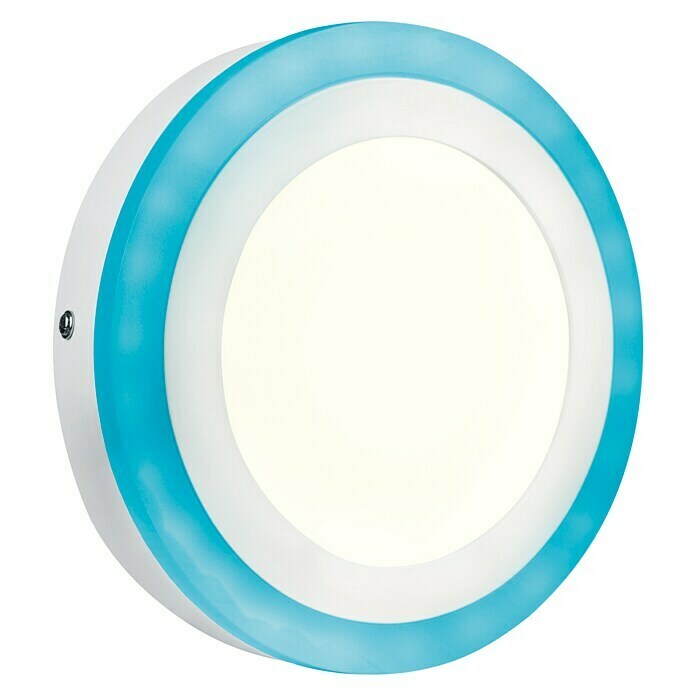 Osram LED-Wand- & Deckenleuchte Color & White (19 W, Farbe: Weiß, Ø x H: 19,8 x 3,8 cm)