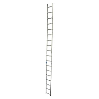 Krause Dachleiter (Länge: 5,05 m, Anzahl Tritte: 18 Stk., Aluminium, Holme aus wasserfestem Aluminium)