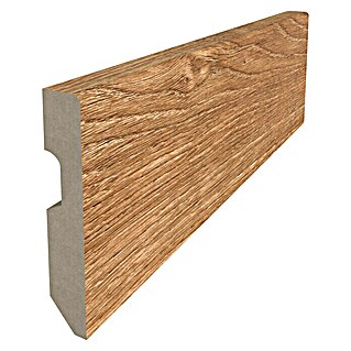 Rodapié Roble Thermo (244 cm x 15 mm x 80 mm, MDF)