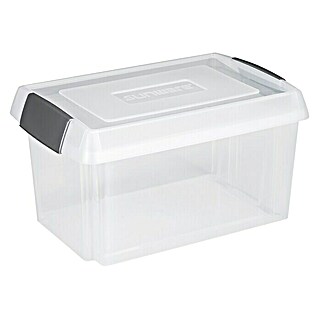 Sunware Aufbewahrungsbox Nesta (L x B x H: 61,5 x 40,5 x 33 cm, Kunststoff, Transparent)