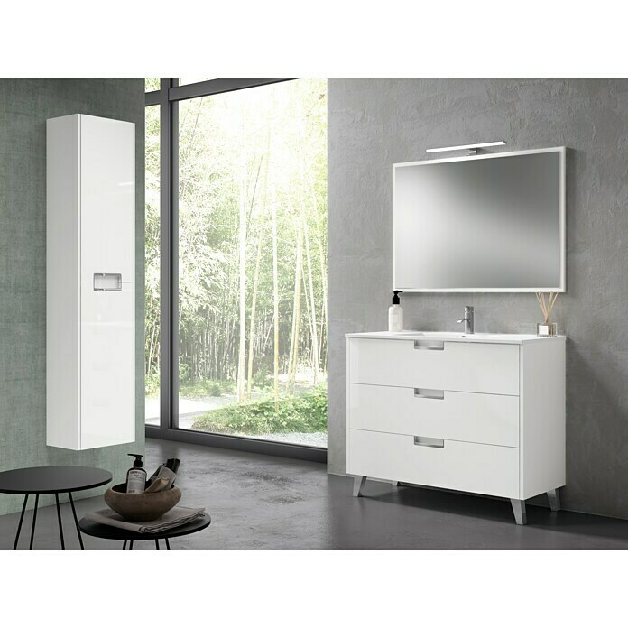 Mueble de lavabo Briseis (46 x 80 x 69 cm, Blanco)