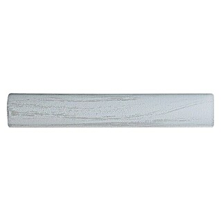Barra para cortinas Antique blanco y beige (Largo: 150 cm, Diámetro: 22 mm)