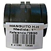 Manguito H-H (1″, Plástico)