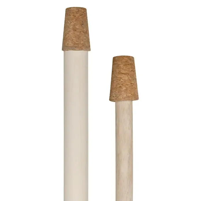 Windhager Rosenkugel-Stab - Länge: 100 cm, Natur, Holz, Kork - Zwei Korken an Stäben unterschiedlicher Größe, ideal zum Verschließen von Flaschen oder Behältern, ein vielseitiges Produkt.