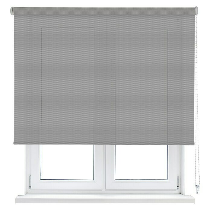 Viewtex Estor enrollable Screen 10% (An x Al: 105 x 250 cm, Blanco gris, Traslúcido)
