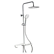 Camargue Hoofddoucheset Babsko (Met omzetter, In hoogte verstelbaar: 85 - 110 cm, Verchroomd)