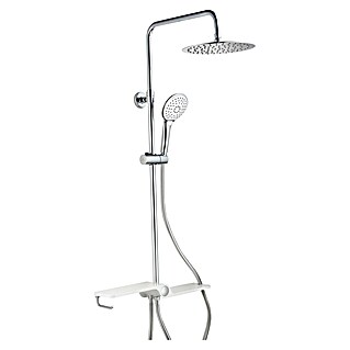 Camargue Douchesysteem Babsko (Gatafstand: 15 cm, Aantal straalsoorten: 3 st., Chroom)
