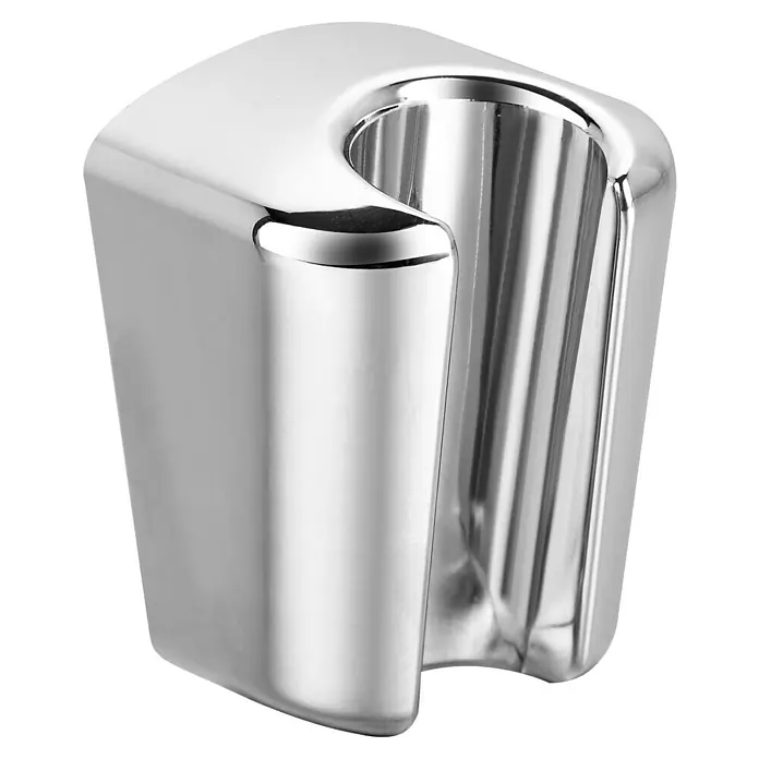 Mixomat Brausehalter Mira - Kunststoff, Chrom - Verchromte Duschkopfhalterung für eine sichere und stilvolle Befestigung Ihrer Handbrause im Badezimmer.