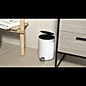 Camargue Treteimer Luba (3 l, Edelstahl, Weiß) | BAUHAUS