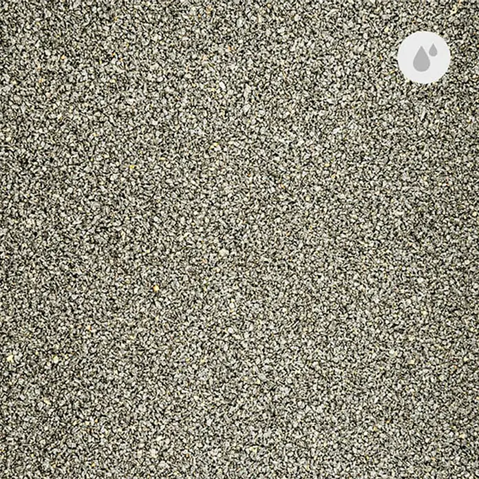 Min2C Fugensplitt - Anthrazit, Körnung: 1 mm - 3 mm, 25 kg - Strukturierter Belag aus Quarzit Kies - extrem strapazierfähig und wasserdurchlässig für den Außenbereich.
