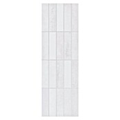 Zidna pločica Brienz  (60 x 20 cm, Bijela, Mat, Dizajn pločica: Prugasto) | BAUHAUS