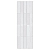Zidna pločica Brienz  (60 x 20 cm, Bijela, Mat, Dizajn pločica: Prugasto) | BAUHAUS