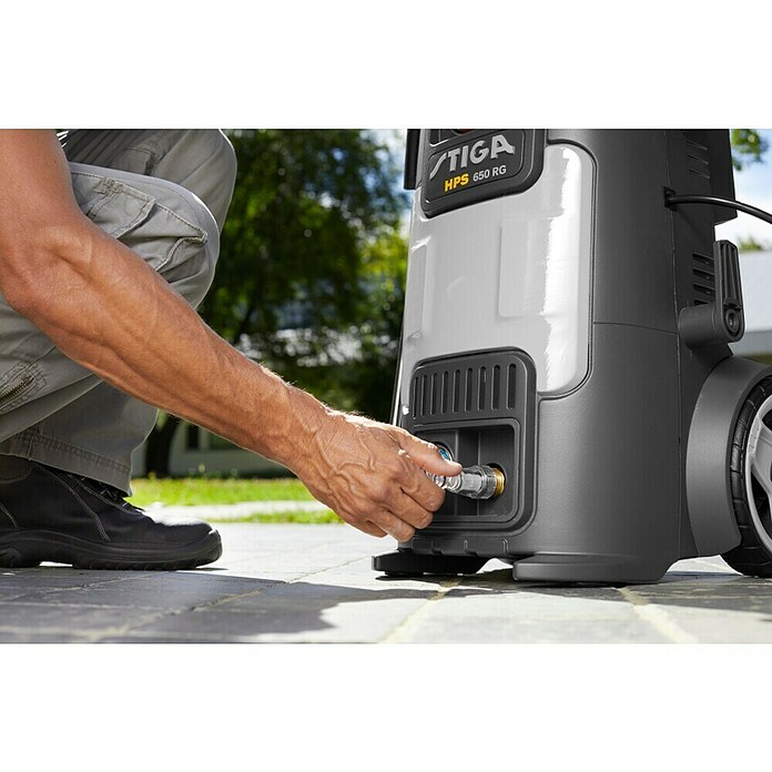 Stiga Hochdruckreiniger HPS 650 RG (2.800 W, 150 bar, Fördermenge: 550 l/h)