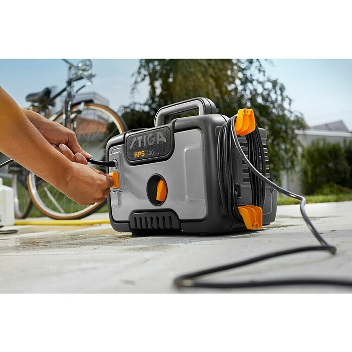 Stiga Hochdruckreiniger HPS 110 (1.400 W, 110 bar, Fördermenge: 390 l/h)