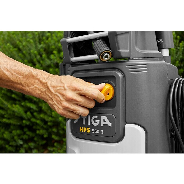Stiga Hochdruckreiniger HPS 550 R (2.500 W, 150 bar, Fördermenge: Max. 520 l/h)