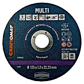 Craftomat Trennscheibe ACS60T Multi-BF (Durchmesser Scheibe: 125 mm, Stärke Scheibe: 1,2 mm, 10 Stk.) | BAUHAUS