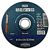 Craftomat Rezni disk AS60T INOX-BF  (Prikladno za: Plemeniti čelik, Promjer rezne ploče: 125 mm, Debljina plohe: 1 mm, 10 Kom.) | BAUHAUS