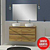 Artysan Conjunto de mueble de baño Harmony Top (Ancho: 120 cm, Roble, 4 pzs.) | BAUHAUS