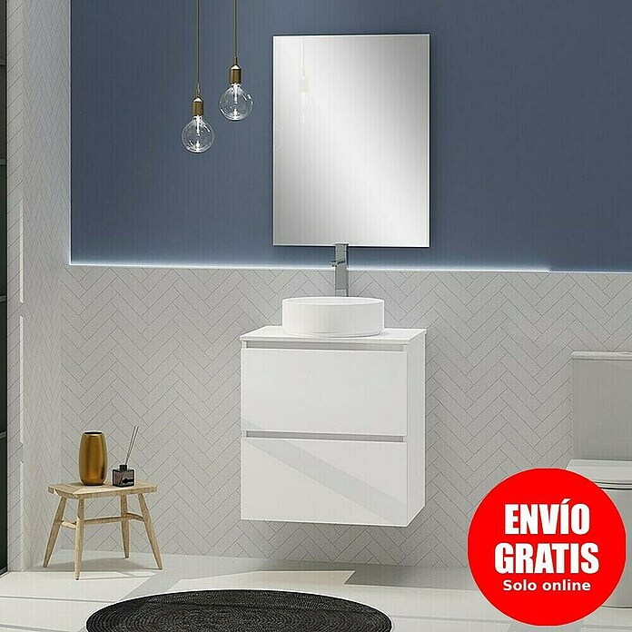 Artysan Conjunto de mueble de baño Harmony Top (Ancho: 60 cm, Blanco, 4 pzs.) | BAUHAUS