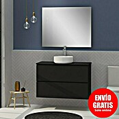 Artysan Conjunto de mueble de baño Harmony Top (Ancho: 100 cm, Negro, 4 pzs.) | BAUHAUS