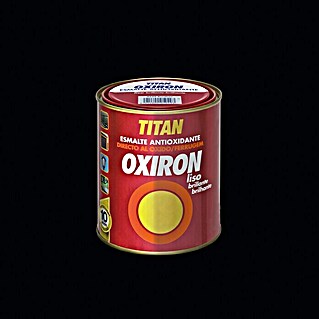 Oxiron Esmalte para metal (Negro, 4 l, Brillante, Base solvente)