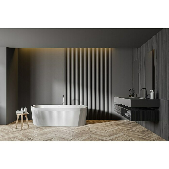 Camargue Bañera independiente Evia (L x An: 70 x 170 cm, Acrílico, Blanco) | BAUHAUS
