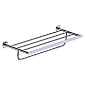 Camargue Lhotse Toallero con estante (Ancho: 59,8 cm, Cromo) | BAUHAUS
