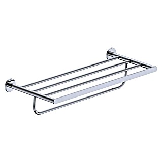 Camargue Lhotse Toallero con estante (Ancho: 59,8 cm, Cromo)
