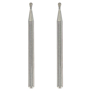 Dremel Diamant-Schleifstifte Mod. 7103 (Durchmesser Kopf: 2 mm Rund, 2 Stk.)