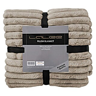 Decke Plush (Taupe, 200 x 150 cm, 100 % Polyester)