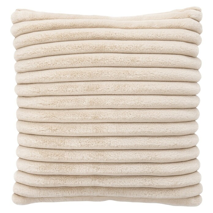 Kissen Plush (Beige, 45 x 45 cm, 100 % Polyester) | BAUHAUS