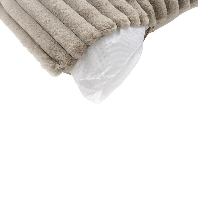 Kissen Plush (Taupe, 45 x 45 cm, 100 % Polyester) | BAUHAUS