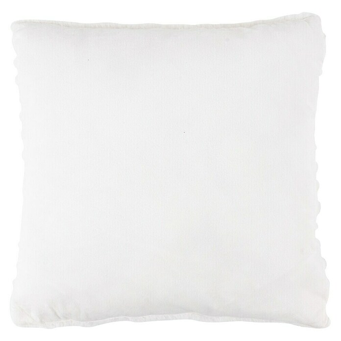 Kissen Plush (Ivory, 45 x 45 cm, 100 % Polyester) | BAUHAUS