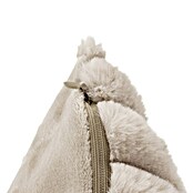 Kissen Plush (Taupe, 45 x 45 cm, 100 % Polyester) | BAUHAUS