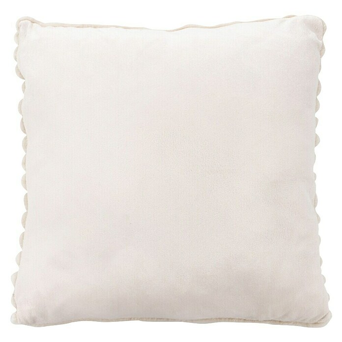 Kissen Plush (Beige, 45 x 45 cm, 100 % Polyester) | BAUHAUS