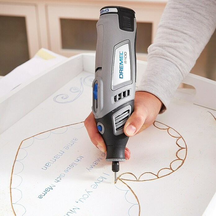 Dremel Fresa para grabar 105 (Diámetro de trabajo: 0,8 mm, 3 uds.)