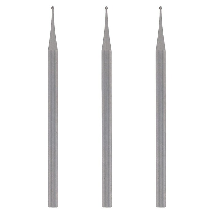 Dremel Fresa para grabar 105 (Diámetro de trabajo: 0,8 mm, 3 uds.)