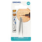 Dremel Fresa para grabar 105 (Diámetro de trabajo: 0,8 mm, 3 uds.)