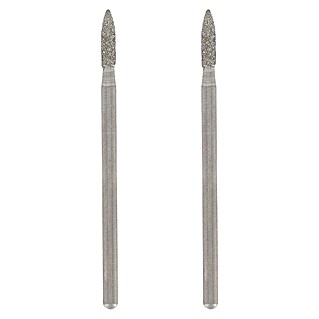 Dremel Diamant-Schleifstifte Mod. 7144 (Durchmesser Kopf: 2,4 mm Geschoss, 2 Stk.)
