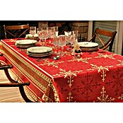 Mantel para mesa a metros Nevisca (Ancho: 140 cm, Rojo)