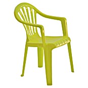Silla de jardín infantil Arnau (L x An x Al: 36 x 32,5 x 49 cm, Verde, Polipropileno, Apilable) | BAUHAUS