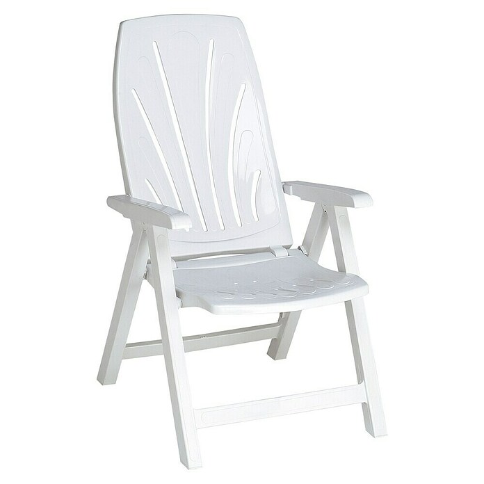 Sillón de posiciones Stella (L x An x Al: 47,5 x 42 x 109 cm, Blanco, Polipropileno) | BAUHAUS