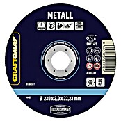 Craftomat Doorslijpschijf A30Q-BF (Geschikt voor: Metaal, Schijfdiameter: 230 mm, Dikte plaat: 3 mm) | BAUHAUS