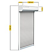 Schellenberg Rollladen-Komplett-Set MINI (Vorbau, 105 x 140 cm) | BAUHAUS