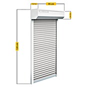 Schellenberg Rollladen-Komplett-Set MINI (Vorbau, 95 x 120 cm) | BAUHAUS