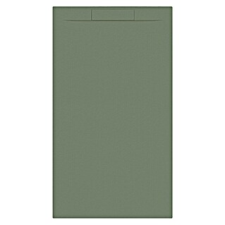 Allibert Douchevloer Luna (Beton, l x b: 140 x 80 cm, Eucalyptus)