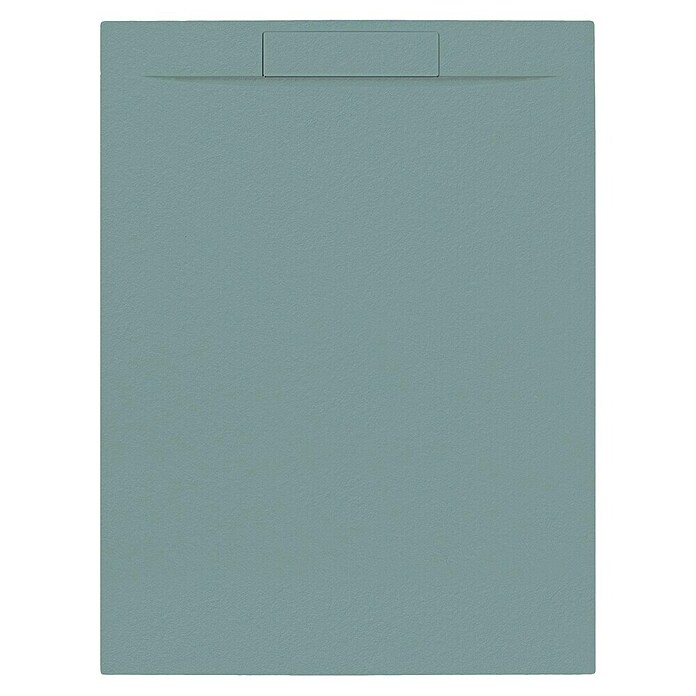 Allibert Douchevloer Luna (Beton, l x b: 120 x 90 cm, Korstmos groen) | BAUHAUS