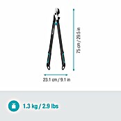 Gardena EnergyCut Cortarramas para jardín Pro L (Sistema de corte de las tijeras de jardinería: Bypass, Grosor de rama máx.: 50 mm) | BAUHAUS