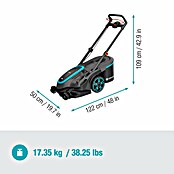 Gardena Power for All 18V Accu Grasmaaier PowerMax Duo 46/36V (18 V, 2 accu's, 4 Ah, Snijbreedte: 46 cm) | BAUHAUS